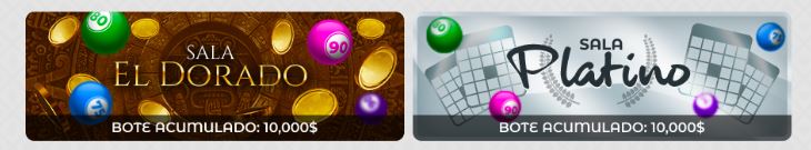 Salas de Bingo en línea en VeoWin