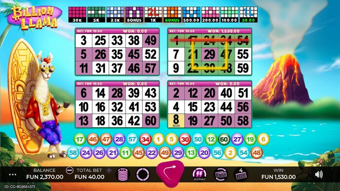 video bingo en línea con dinero real en 1xbet