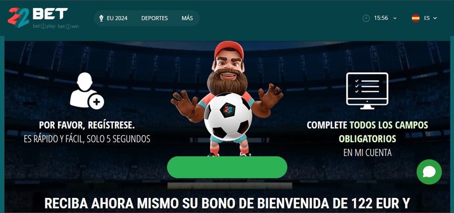 Apuestas en 22Bet