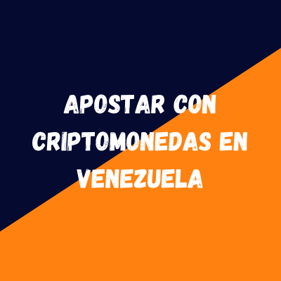 Banner Apostar con Criptomonedas en Venezuela