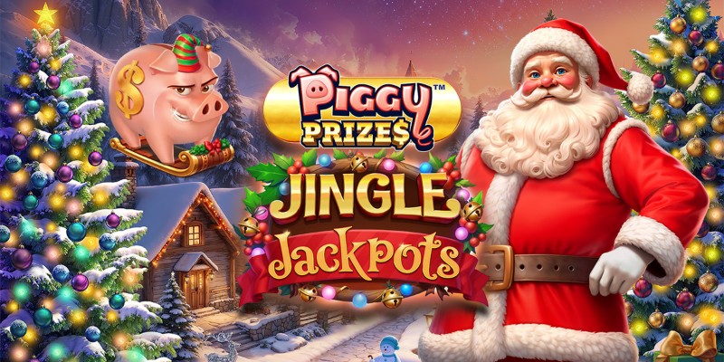Piggy Prizes Jingle Jackpots: la nueva tragamonedas.